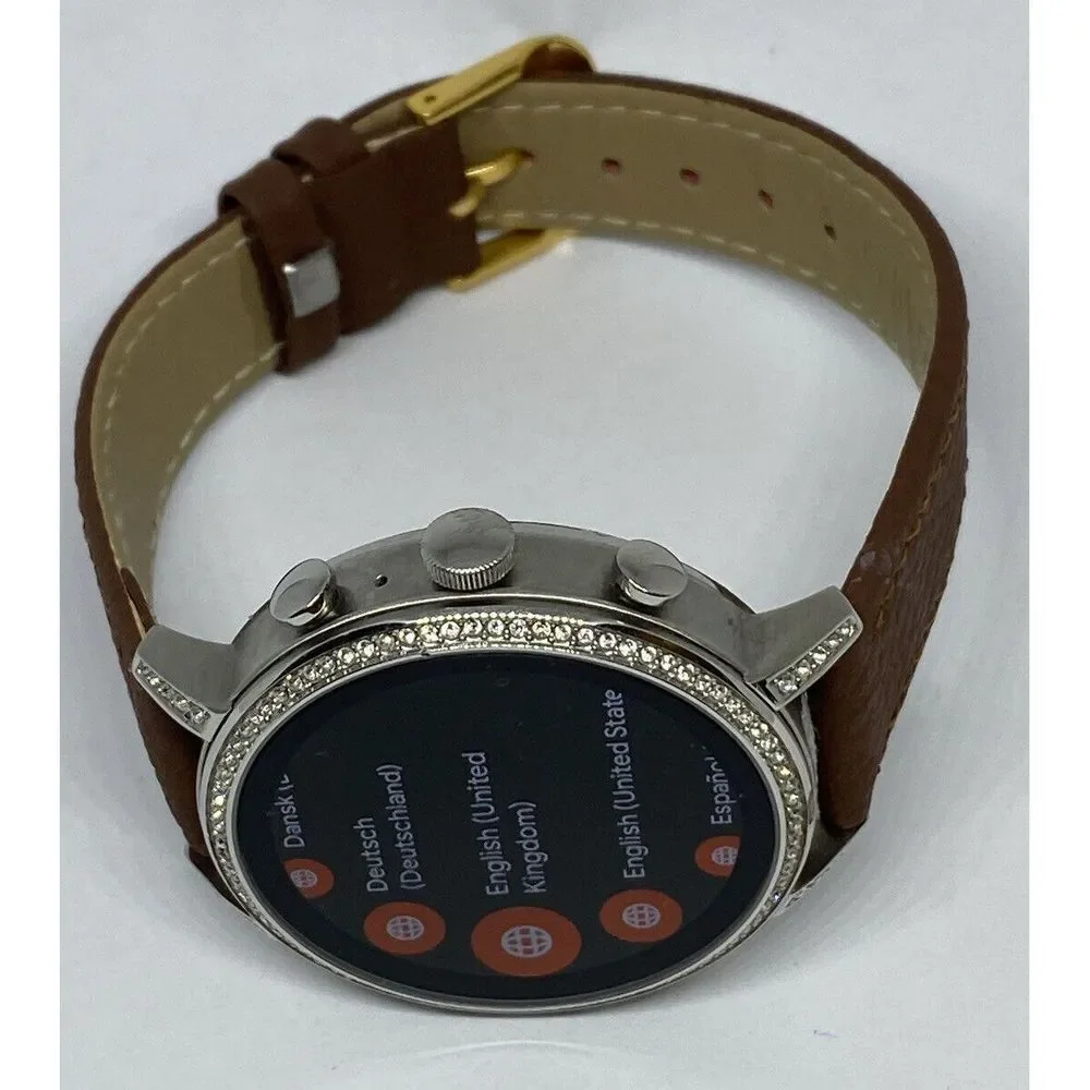 Fossil Gen 4 Authentic Digital Dial Smart Watch Custom Band FTW6013 DC428